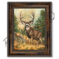 ’Ponderosa Ghost’mule Deer Canvas Art Print Classic Bronze