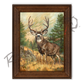 ’Ponderosa Ghost’mule Deer Canvas Art Print Reclaimed Chestnut