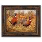 ’Ring-Neck Refuge’ Ring-Necked Pheasant Canvas Art Print Classic Bronze