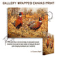 ’Ring-Neck Refuge’ Ring-Necked Pheasant Canvas Art Print Gallery Wrapped 18’’ X 24’’