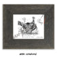 Rio Grande Wild Turkey Sketch Print Sketch Paper Print