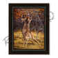 ’Scrape Line’ White-tailed Deer Canvas Art Print - Midnight Oak - Canvas Print