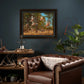 ’Seven Out’ Flushing Bobwhite Quail Canvas Art Print - Canvas Print