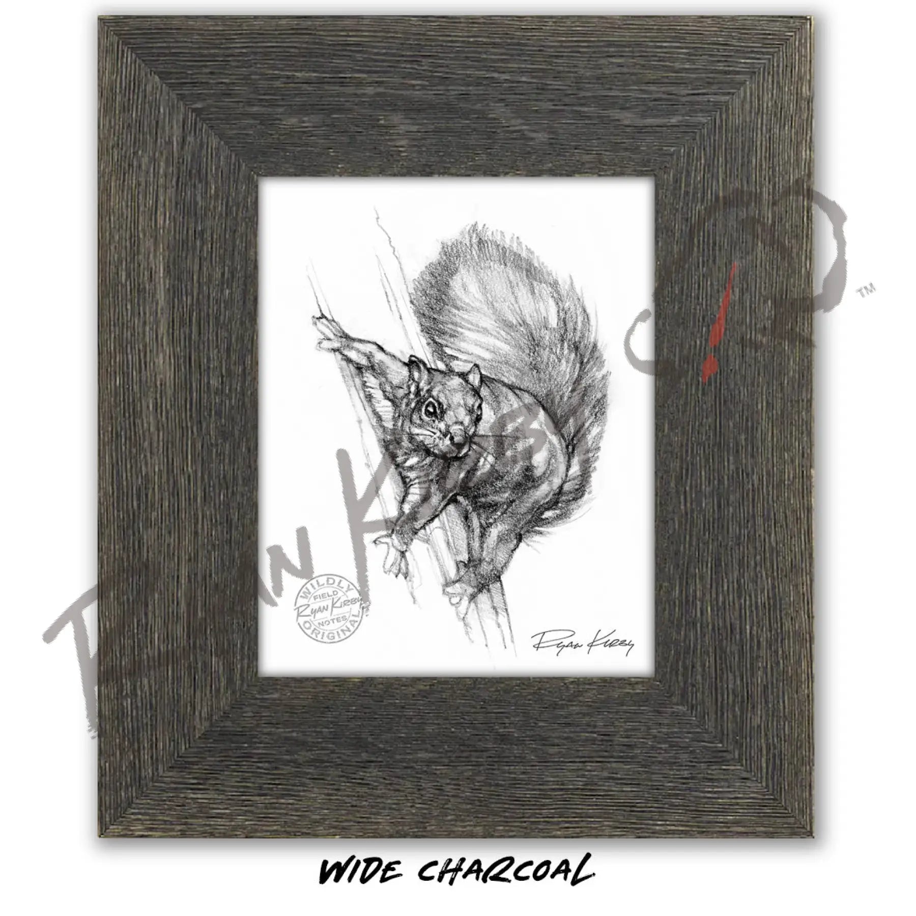 Squirrel Sketch Print Sketch Paper Print