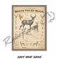 Stamp-N-Bent ’White-Tailed Buck: An American Original’ Poster Poster
