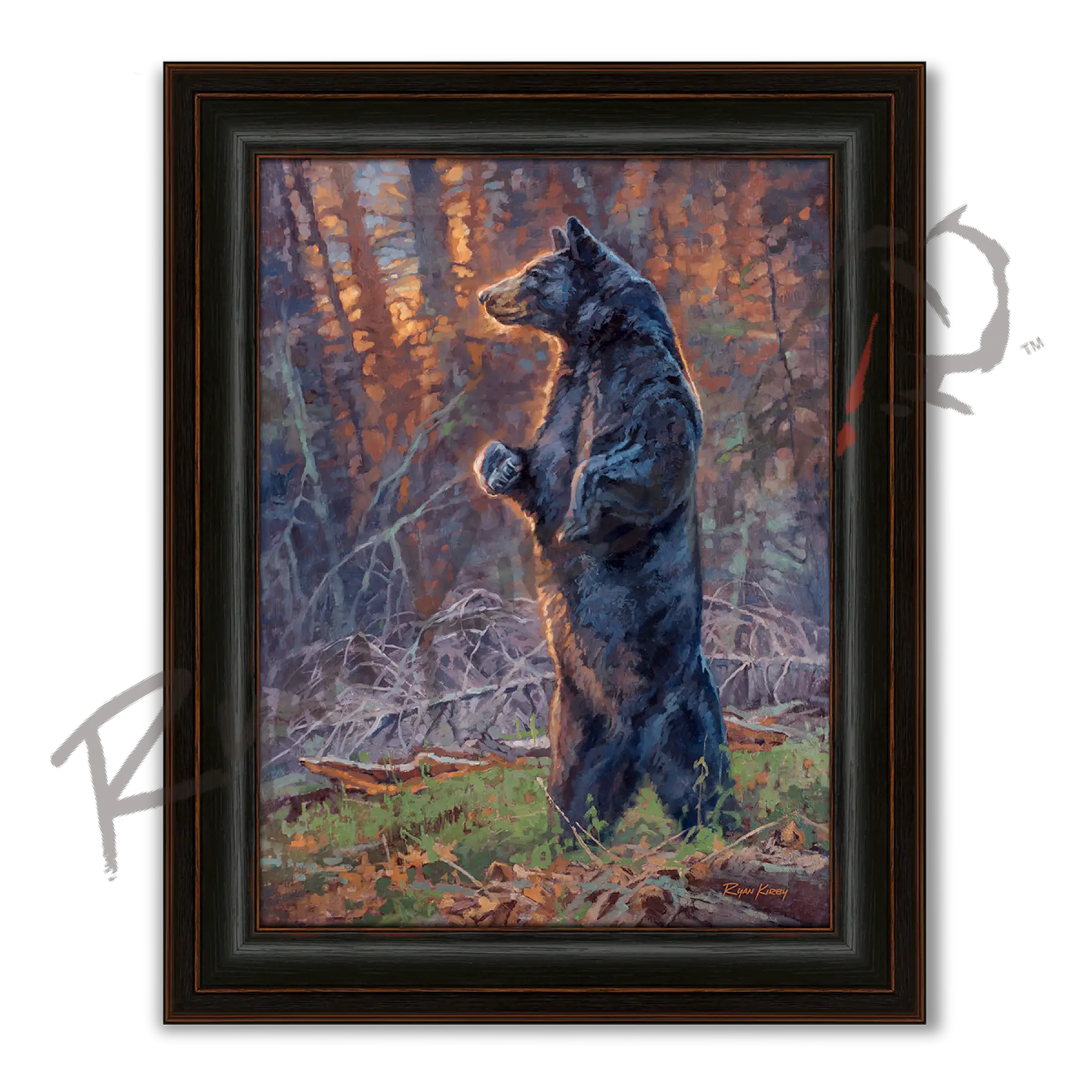 ’Standing Tall’ Canvas Print - Midnight Oak - Canvas Print