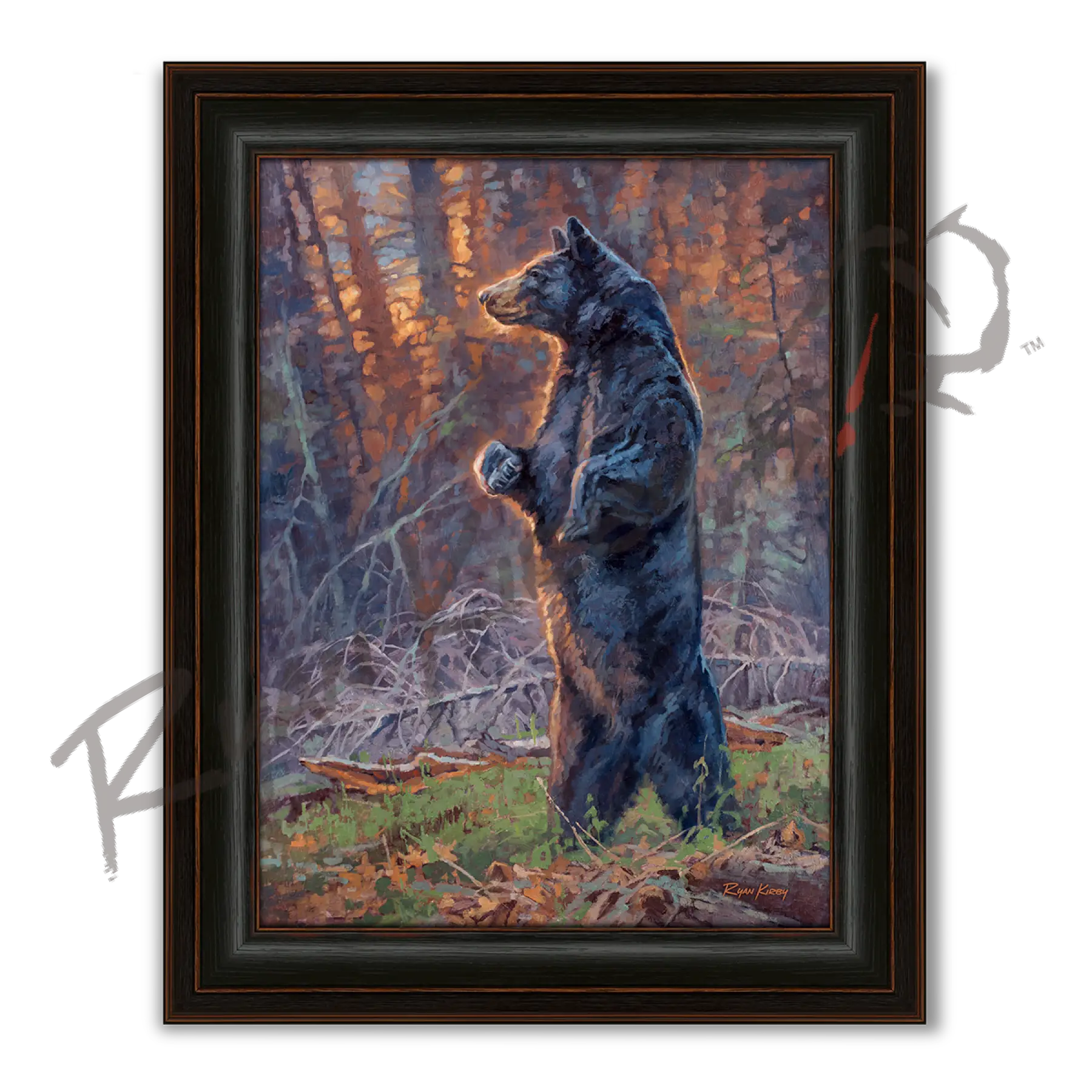 ’Standing Tall’ Canvas Print - Midnight Oak - Canvas Print
