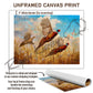 ’The Departure’ Pheasant Canvas Art Print Canvas Print