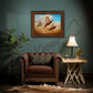 ’The Departure’ Pheasant Canvas Art Print Canvas Print
