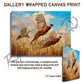 ’The Departure’ Pheasant Canvas Art Print Gallery Wrapped Canvas Print