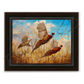 ’The Departure’ Pheasant Canvas Art Print - Midnight Oak - Canvas Print