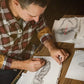 ’The Scoring & Field-Judging Of The White-Tailed Buck’ Paper Art Print