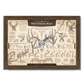’The Scoring & Field-Judging Of The White-Tailed Buck’ Paper Art Print Timberland