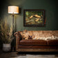 ’Thundering Herd’ Elk Canvas Art Print - Canvas Print