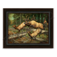 ’Thundering Herd’ Elk Canvas Art Print - Midnight Oak - Canvas Print