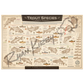 ’Trout Species of North America’ Unframed Unframed, Rolled Print Paper Print