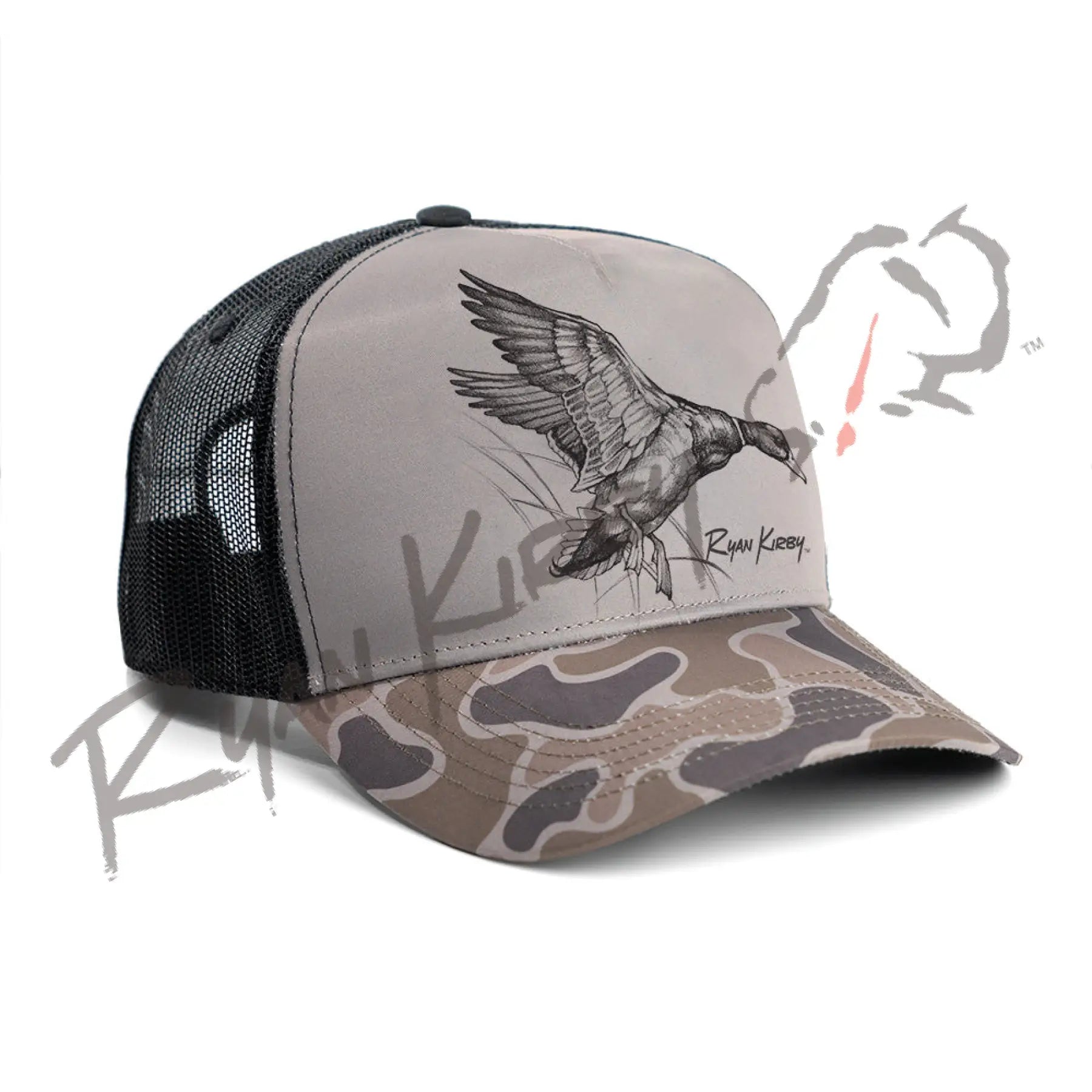 Waterfowl Mesh Snapback Apparel