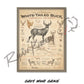 ’White-Tailed Buck: An American Original’ Poster Poster
