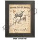 ’White-Tailed Buck: An American Original’ Poster Poster