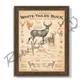 ’White-Tailed Buck: An American Original’ Poster | Deer Hunting Art & Field Guide - Timberland - Poster