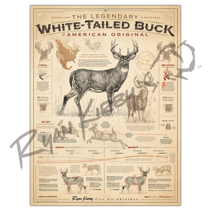 ’White-Tailed Buck: An American Original’ Poster