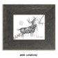 White-tailed Buck Making Scrape Sketch Print Sketch Paper Print