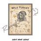 ’Wild Turkey: King of Spring’ Art Poster Poster
