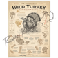 ’Wild Turkey: King Of Spring’ Poster Unframed