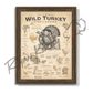 Wild Turkey Poster – King of Spring | Turkey Hunting Art & Field Guide - Timberland - Poster